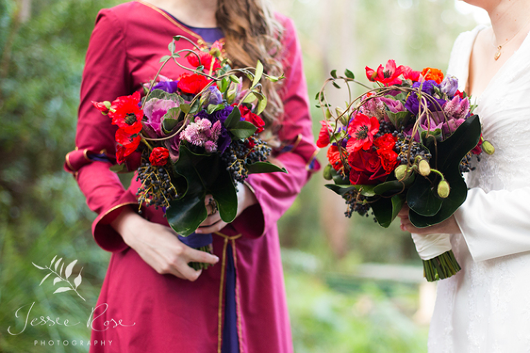 red-purple-bouquets