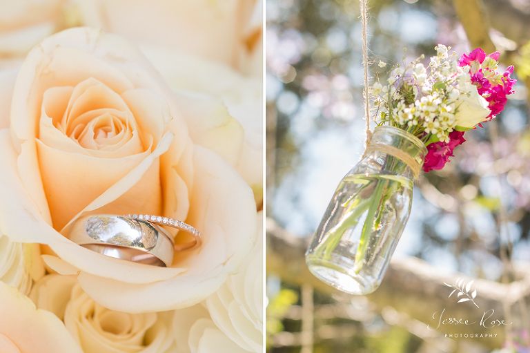 diy-wedding-bouquet-roses-rings-sydney-hanging-flowers