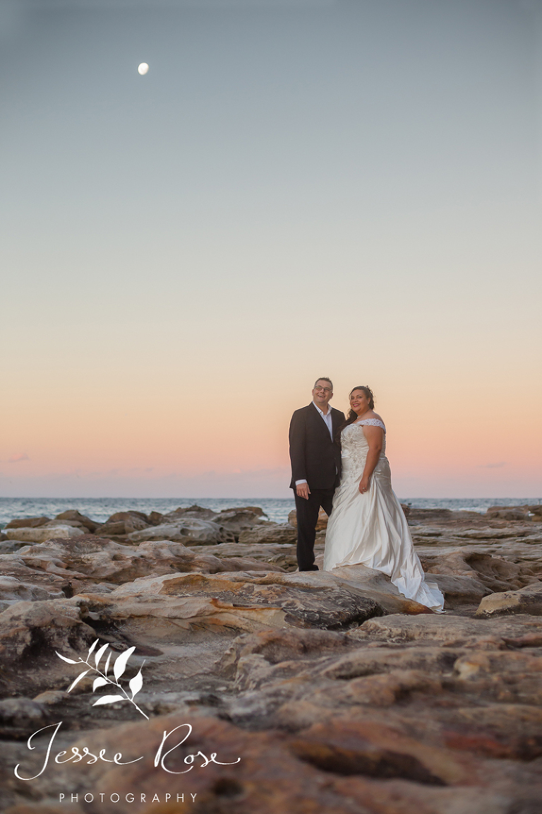 sydney-wedding-beach-sunset