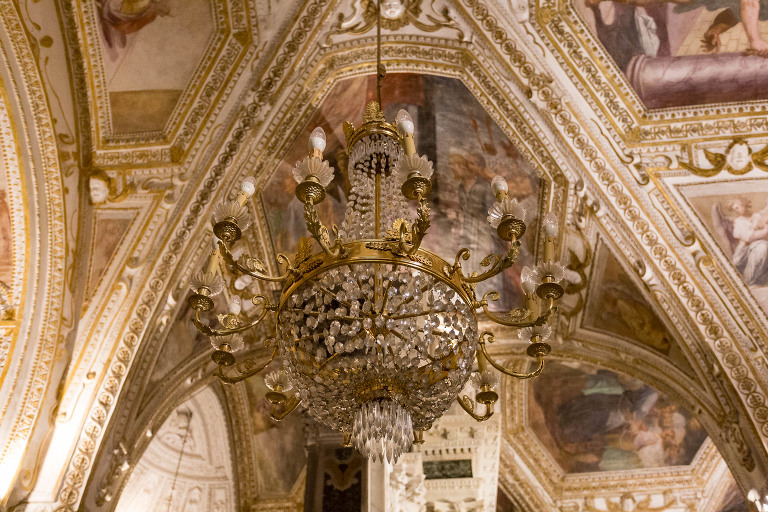 chandelier Amalfi Church