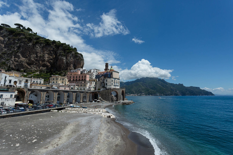 Beautiful Atrani on the Amalfi Coast