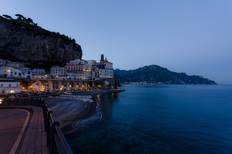 Atrani at twilight- Amalfi Coast