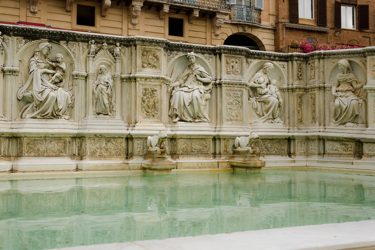 Siena Fountain Fonte Gaia