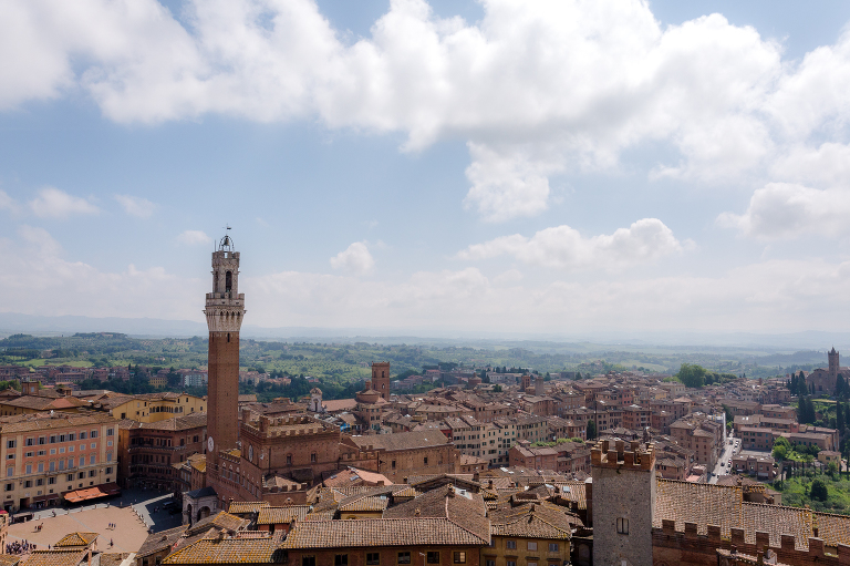 Torre del Mangia Siena view