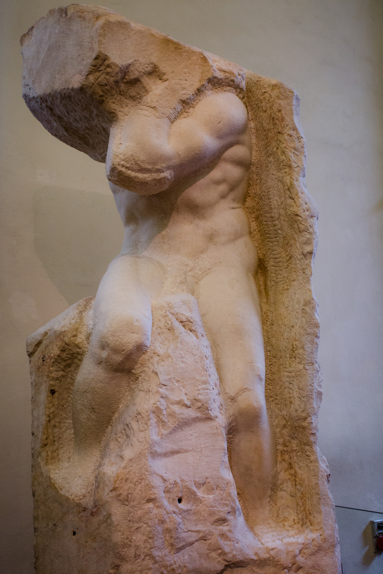 Michelangelo's Atlas Statue