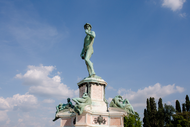 Piazzale Michelangelo David replica