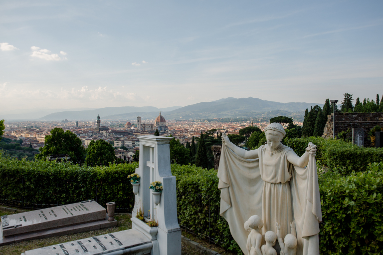 Florence graveyard views